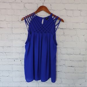 Torrid Royal Blue Tank - Size 12/L